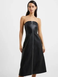 Claudia PU Dress