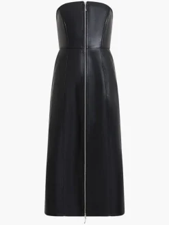 Claudia PU Dress