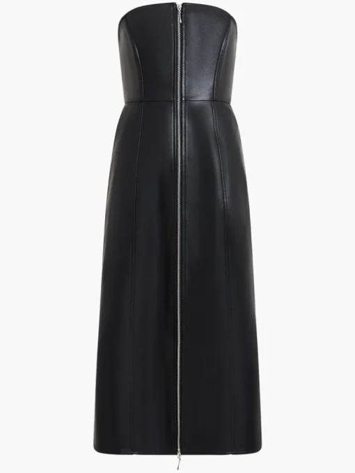 Claudia PU Dress