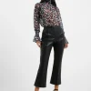Claudia PU Stretch Trousers