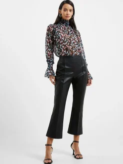 Claudia PU Stretch Trousers