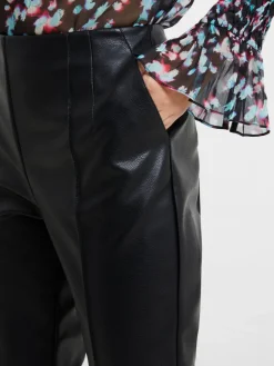 Claudia PU Stretch Trousers