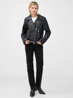 Connie Leather Biker Jacket