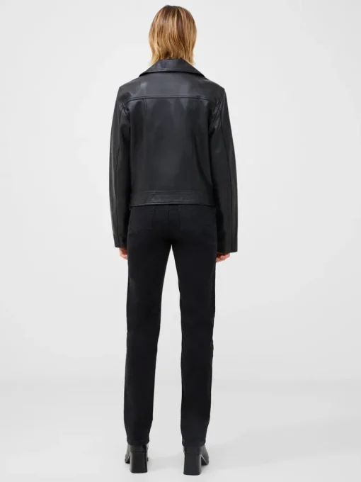 Connie Leather Biker Jacket
