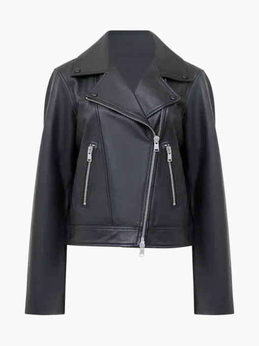 Connie Leather Biker Jacket