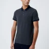 Contrast Collar Polo Shirt