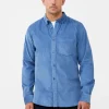 Cord Long Sleeve Oxford Shirt