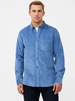 Cord Long Sleeve Oxford Shirt
