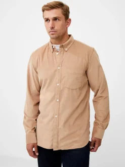 Cord Long Sleeve Oxford Shirt