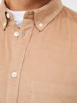 Cord Long Sleeve Oxford Shirt