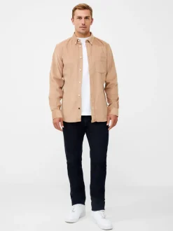Cord Long Sleeve Oxford Shirt