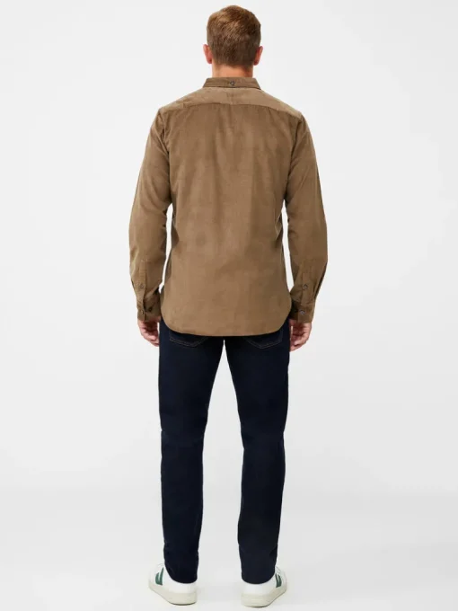 Cord Long Sleeve Oxford Shirt
