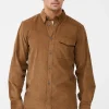 Cord Long Sleeve Shirt