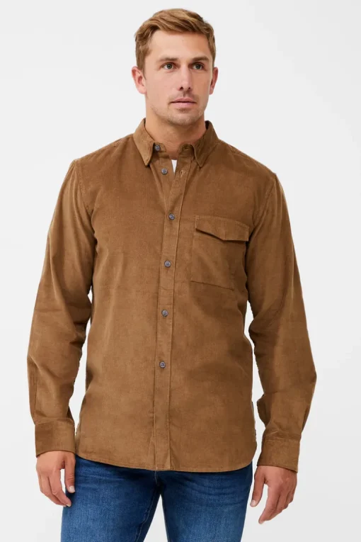 Cord Long Sleeve Shirt