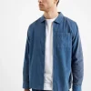 Cord Zip Shirt