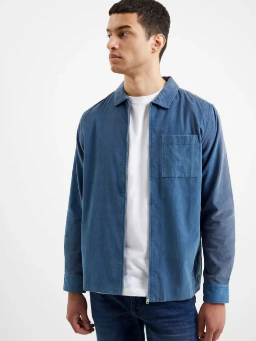 Cord Zip Shirt