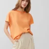 Crepe Light Crew Neck Top