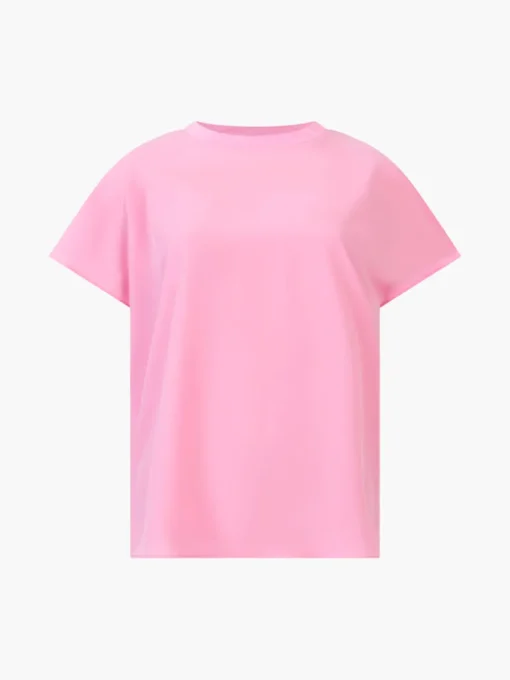 Crepe Light Crew Neck Top