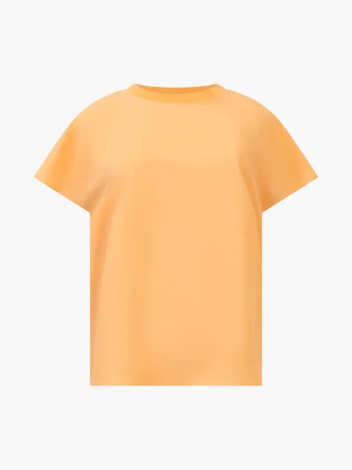 Crepe Light Crew Neck Top
