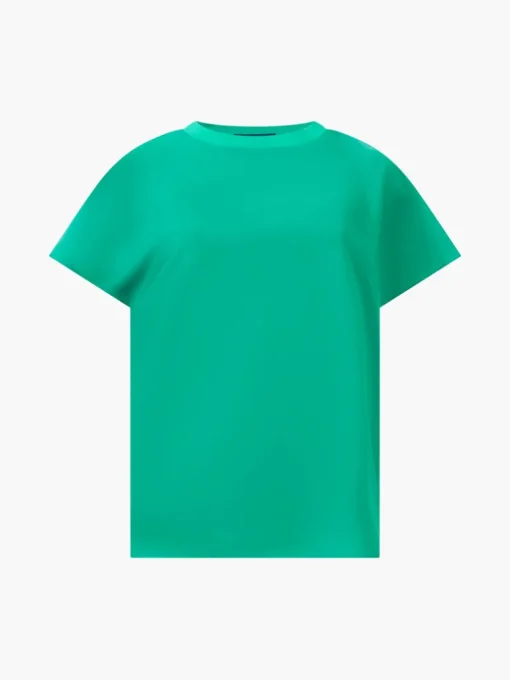 Crepe Light Crew Neck Top