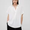 Crepe Light Recycled Popover Shirt