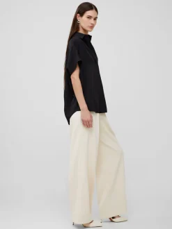 Crepe Light Recycled Popover Shirt