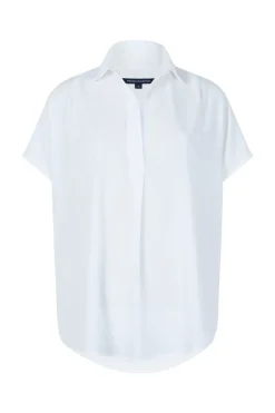 Crepe Light Recycled Popover Shirt