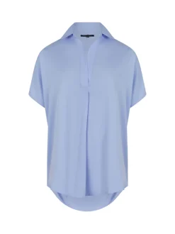 Crepe Light Recycled Popover Shirt