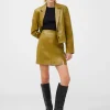 Crolenda PU Mini Skirt