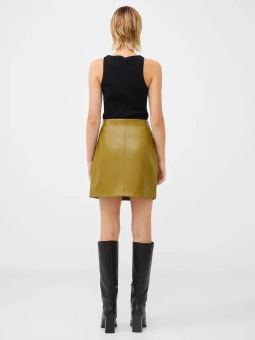 Crolenda PU Mini Skirt