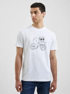 Cycling Rude Bear Organic T-Shirt