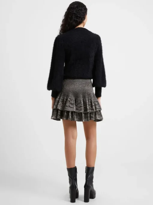 Dafne Shine Mini Skirt