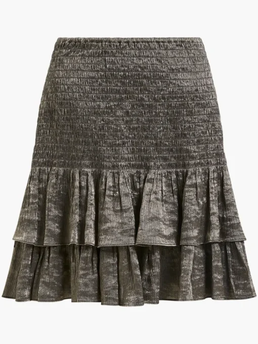 Dafne Shine Mini Skirt