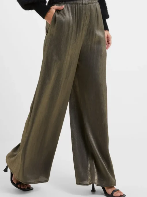 Dafne Shine Wide Leg Trousers
