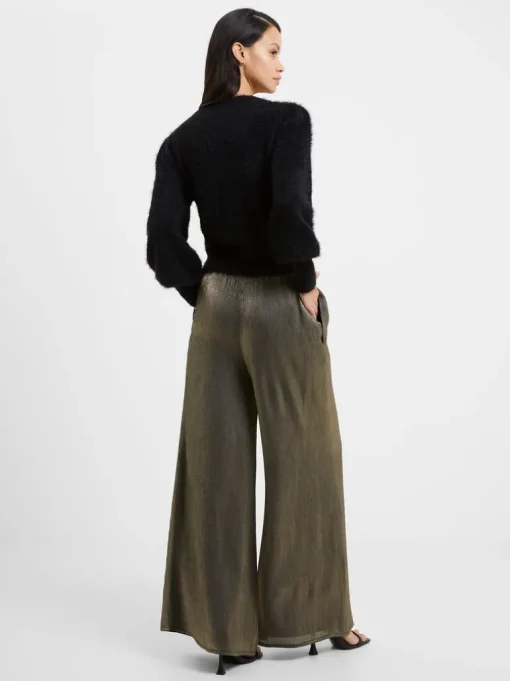 Dafne Shine Wide Leg Trousers