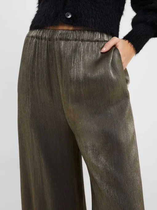 Dafne Shine Wide Leg Trousers
