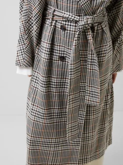 Dandy Check Coat