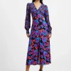Darla Eco Anita Drape Midi Dress