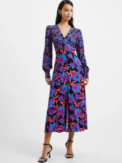 Darla Eco Anita Drape Midi Dress