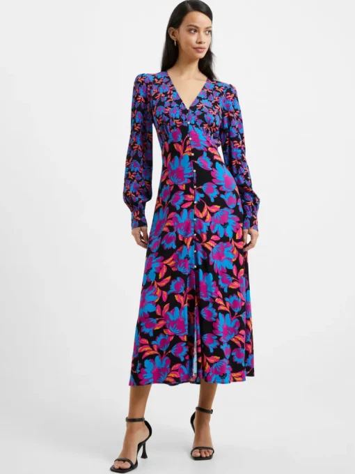 Darla Eco Anita Drape Midi Dress