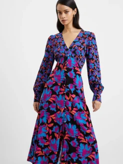 Darla Eco Anita Drape Midi Dress
