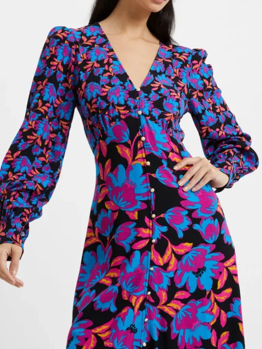 Darla Eco Anita Drape Midi Dress