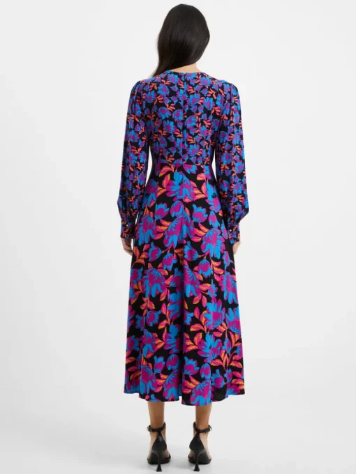 Darla Eco Anita Drape Midi Dress