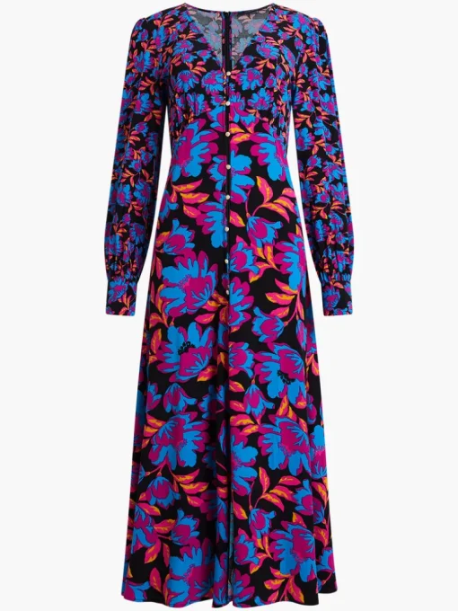 Darla Eco Anita Drape Midi Dress