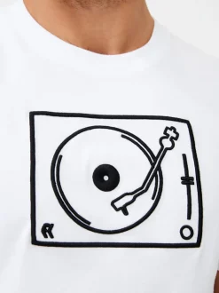 Deck Embroided Organic T-Shirt