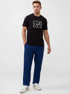 Deck Embroided Organic T-Shirt