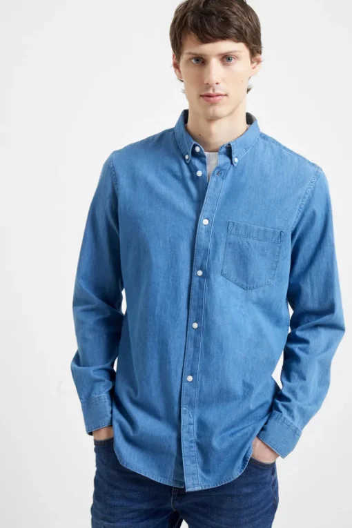 Denim Long Sleeve Shirt