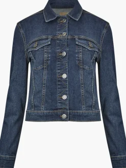 Denim Stretch Trucker Jacket