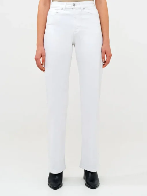 Denim Stretch Wide Leg Jeans