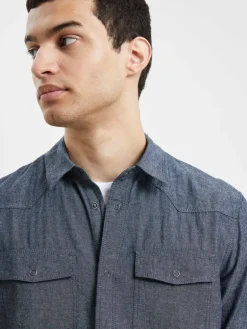 Denim Western Shirt